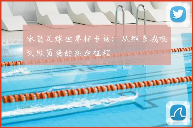 冰岛足球世界杯专访：从维京战吼到绿茵场的热血征程