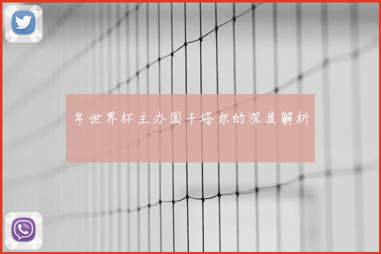 年世界杯主办国卡塔尔的深度解析